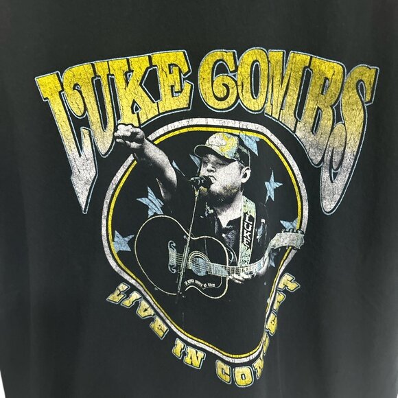Luke Combs What You See Is What You Get 2021 Black Tour Concert T-Shirt Mens XXL - Picture 4 of 6